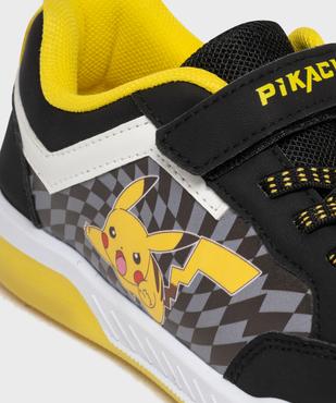 Baskets à scratch avec motif Pikachu garçon - Pokemon vue6 - POKEMON - GEMO