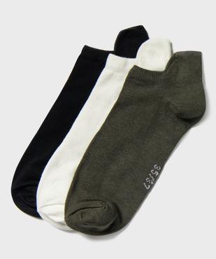 Chaussettes ultra coutes de sport femme (lot de 3) vue1 - GEMO(HOMWR FEM) - GEMO