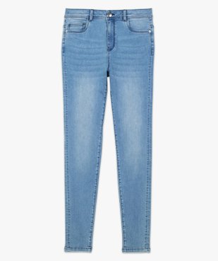 Jean femme skinny taille haute super stretch vue4 - GEMO(FEMME PAP) - GEMO