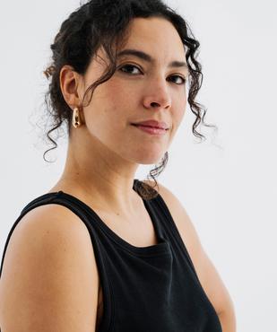 Robe longue avec brassière intégrée et mousses amovibles femme vue2 - GEMO 4G FEMME - GEMO