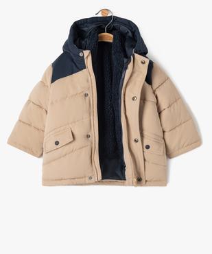 Blouson à capuche avec gilet amovible bébé garçon vue3 - GEMO 4G BEBE - GEMO