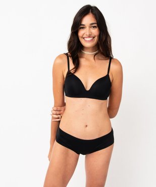 Soutien-gorge sans armature à bonnets coqués femme vue5 - GEMO(HOMWR FEM) - GEMO