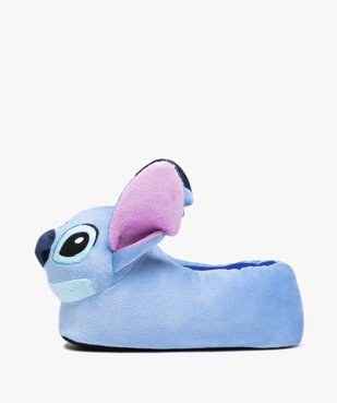 Chaussons fille pantoufle en forme Stitch - Disney vue3 - DISNEY - GEMO