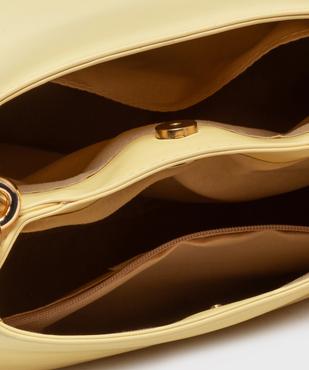 Sac à main graphique à anse métallique femme vue3 - GEMO (ACCESS) - GEMO