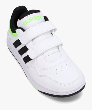 Baskets garçon bicolores à scratchs – Adidas Hoops 3.0 vue5 - ADIDAS - GEMO