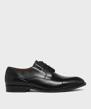 Derbies élégants dessus et semelle intérieure cuir homme - Tanéo vue1 - TANEO GEMO FOR GOOD - GEMO