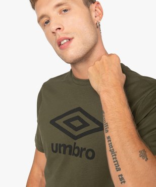 Tee-shirt homme à manches courtes avec inscription - Umbro vue2 - UMBRO - GEMO