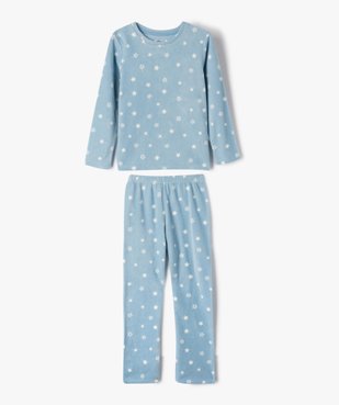 Pyjama en maille polaire à motifs étoiles fille vue2 - 1E PRIX BY GEMO - GEMO