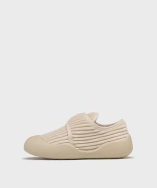 Chaussons rythmiques à scratch fille - LuluCastagnette vue3 - LULUCASTAGNETTE - GEMO