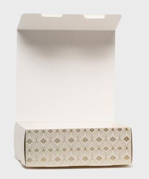 Boite cadeau rectangle à motifs scintillants vue3 - GEMO (ACCESS) - GEMO