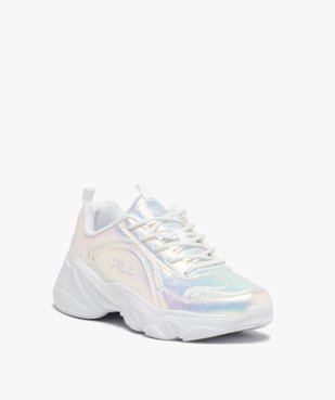 Baskets femme running irisées à lacets - Fila Alamo vue2 - FILA - Nikesneakers