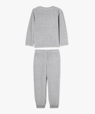 Pyjama en velours avec motif renard garçon vue4 - GEMO (ENFANT) - GEMO