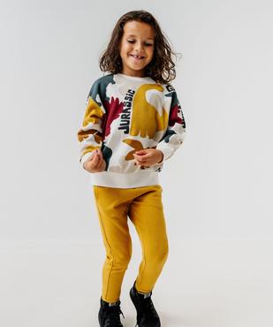 Pantalon de jogging avec intérieur molletonné garçon vue5 - GEMO (ENFANT) - GEMO