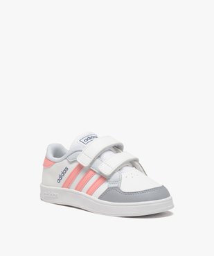 Tennis fille à double scratch – Adidas Breaknet vue2 - ADIDAS - GEMO