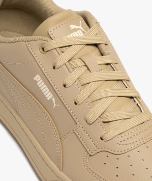 Baskets homme unies dessus perforé Caven 2.0 - Puma vue6 - PUMA - GEMO