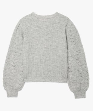 Pull femme en grosse maille à manches fantaisie vue4 - Nikesneakers C4G FEMME - Nikesneakers