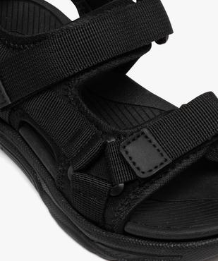 Sandales à scratch ultra légères garçon vue6 - BUGGY - GEMO