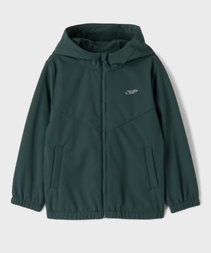 Blouson à capuche doublé polaire garçon vue1 - GEMO (ENFANT) - GEMO