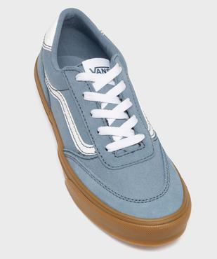 Baskets basses en cuir suédé et textile Brooklyn femme - Vans vue5 - VANS - GEMO