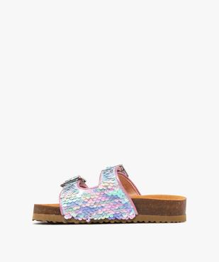 Sandales à sequins réversibles fille vue3 - LOVELY WINGS - GEMO
