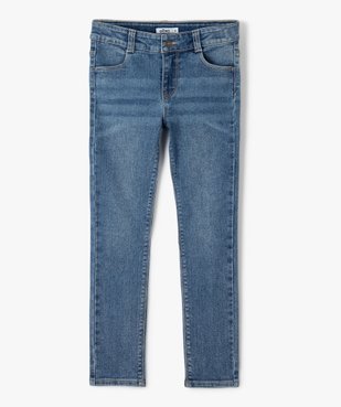 Jean coupe Regular coloris délavé fille vue2 - GEMO 4G FILLE - GEMO