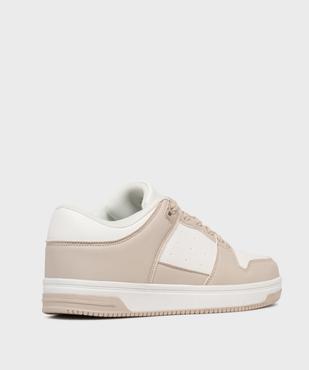 Baskets bicolores à lacets femme - Camps United vue4 - CAMPS - GEMO