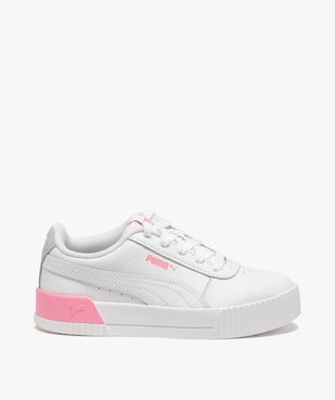 Tennis fille à semelle bicolore et lacets - Puma vue1 - PUMA - GEMO