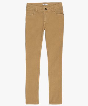 Pantalon garçon style jean slim 5 poches vue1 - GEMO (JUNIOR) - GEMO