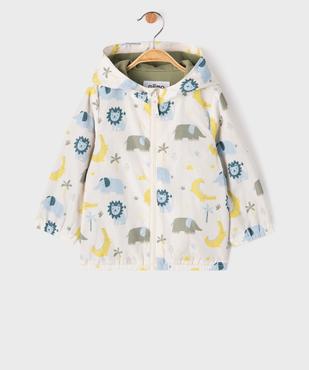 Blouson imperméable à capuche bébé garçon vue1 - GEMO(BEBE DEBT) - GEMO