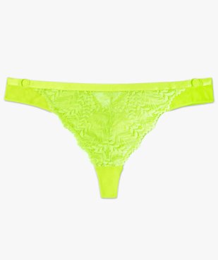 Tanga en dentelle et tulle - Gémo x Lalaa Misaki vue4 - GEMO(HOMWR FEM) - GEMO