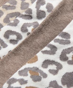 Chaussettes ultra courtes motifs tachetés femme (lot de 5) vue2 - GEMO 4G FEMME - GEMO