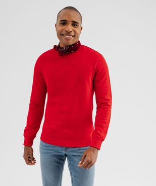 Sweat léger à broderie homme vue1 - GEMO (HOMME) - GEMO