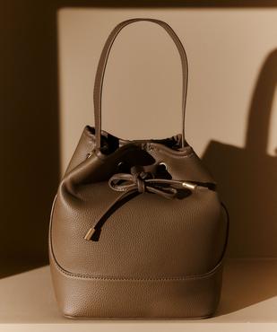 Sac seau à bandoulière amovible femme vue5 - GEMO (ACCESS) - GEMO