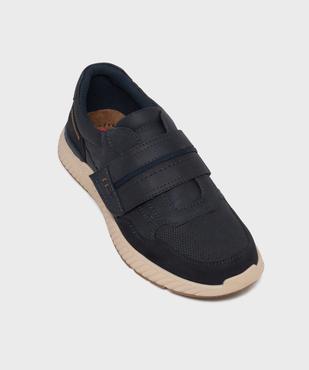 Baskets urbaines avec fermeture scratch homme - Relife vue5 - RELIFE - GEMO