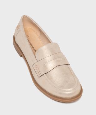 Mocassins métallisés femme - LuluCastagnette vue5 - LULUCASTAGNETTE - GEMO