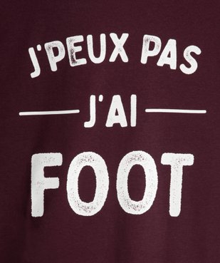 Tee-shirt garçon ado motif fantaisie football vue2 - SANS MARQUE - GEMO
