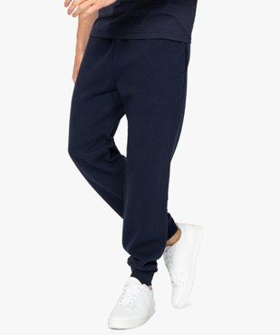 Jogging homme en molleton vue1 - GEMO C4G HOMME - GEMO
