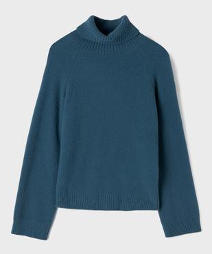 Pull col roulé en maille douillette fille vue1 - GEMO (JUNIOR) - GEMO