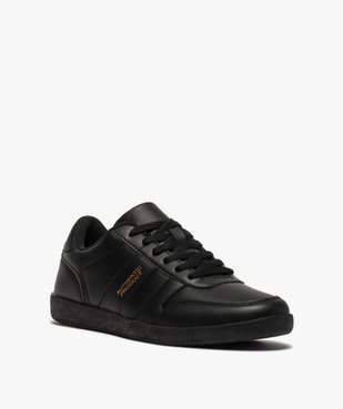 Tennis homme unies à lacets style rétro vue2 - GEMO (SPORTSWR) - GEMO