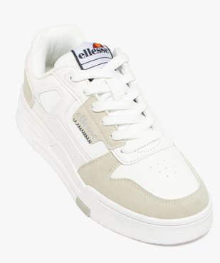 Baskets femme à semelle compensée détails en suédine Daniel - Ellesse vue6 - ELLESSE - GEMO