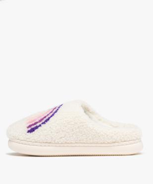 Chaussons mules chaudes et douillettes femme vue3 - GEMO 4G FEMME - GEMO