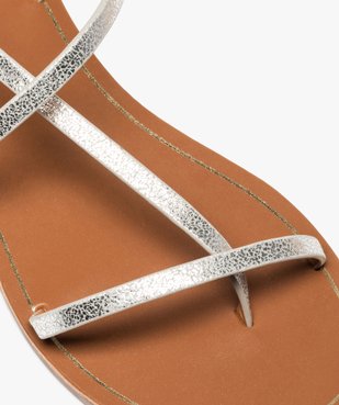 Nu-pieds femme à talon plat et entre-doigts extra fin - Only vue6 - ONLY - GEMO