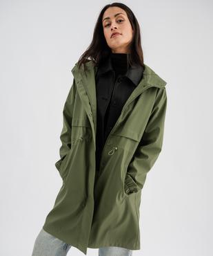 Imperméable à capuche femme vue3 - GEMO(FEMME PAP) - GEMO