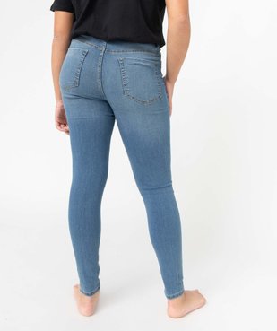 Jean femme coupe slim très extensible vue3 - GEMO 4G FEMME - GEMO