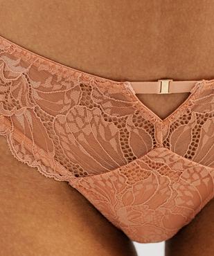 Culotte en dentelle femme vue4 - GEMO(HOMWR FEM) - GEMO