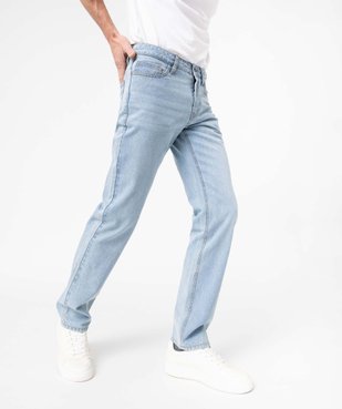 Jean homme coupe Regular légèrement délavé vue5 - GEMO 4G HOMME - GEMO
