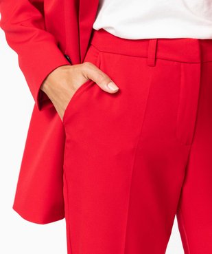 Pantalon de tailleur femme vue2 - GEMO(FEMME PAP) - GEMO