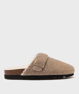 Chaussons sabots doublés sherpa femme - Roadsign vue1 - ROADSIGN D - GEMO