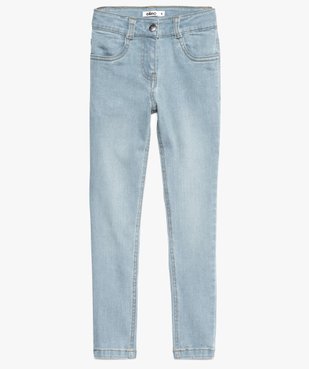 Jean fille coupe skinny en matière extensible vue1 - GEMO (ENFANT) - GEMO