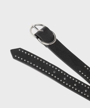 Ceinture à clous avec boucle en métal fantaisie femme vue2 - GEMO (ACCESS) - GEMO